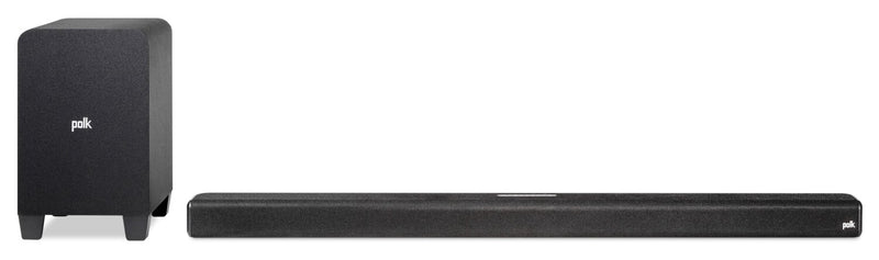 POLK 3.1.2 CH Dolby Atmos DTS:X 3D Audio Soundbar with Wireless Subwoofer (Signa S4)