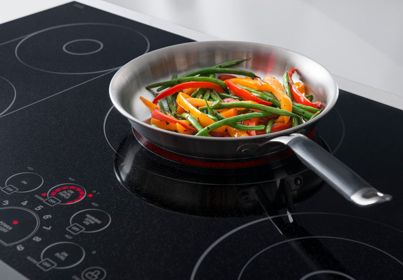 LG Studio 30\" 5-Element Electric Cooktop - Black Ceramic Glass - LSCE305ST