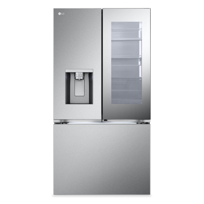 LG 36\" 26 Cu. Ft. French-Door Counter-Depth MAX™ Refrigerator - Smudge Proof Stainless Steel - LRYKC2606S