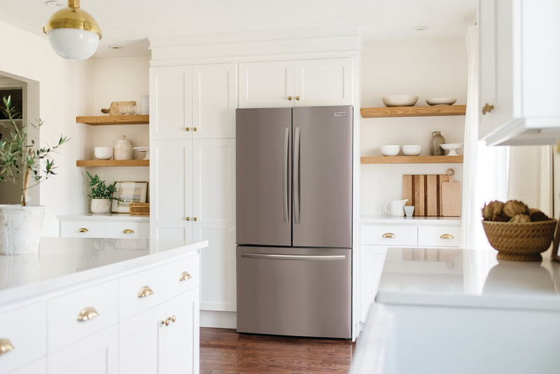 Frigidaire Gallery 36\" 23.3 Cu. Ft. Counter-Depth French-Door Refrigerator - Smudge-Proof® Stainless Steel - GRFG2353AF