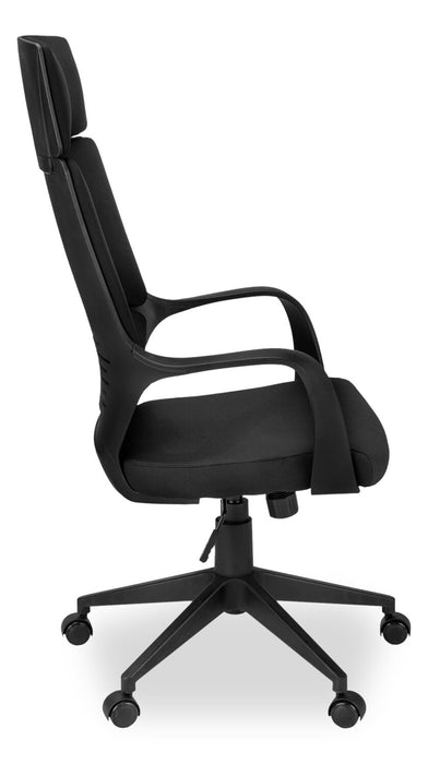 Hayes 25\" Executive Office Chair - Black