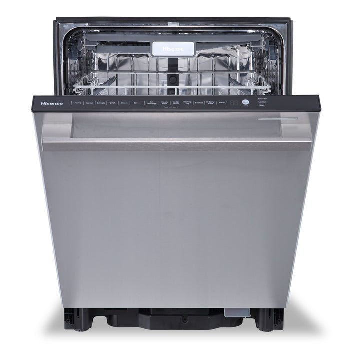 Hisense 24\" 48 dBA Built-In Top-Control Dishwasher - Stainless Steel - HDW63314SS