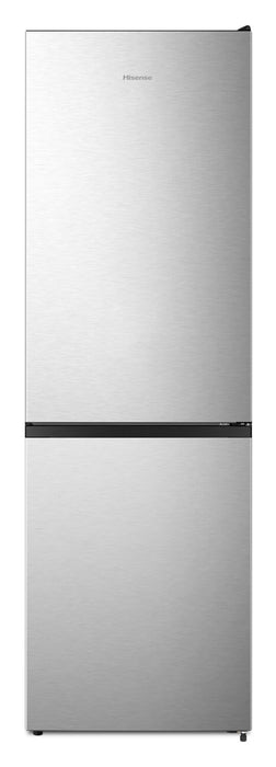 Hisense 23.4\" 10.7 Cu. Ft. Bottom-Mount Refrigerator - Titanium - RB12A2CSE