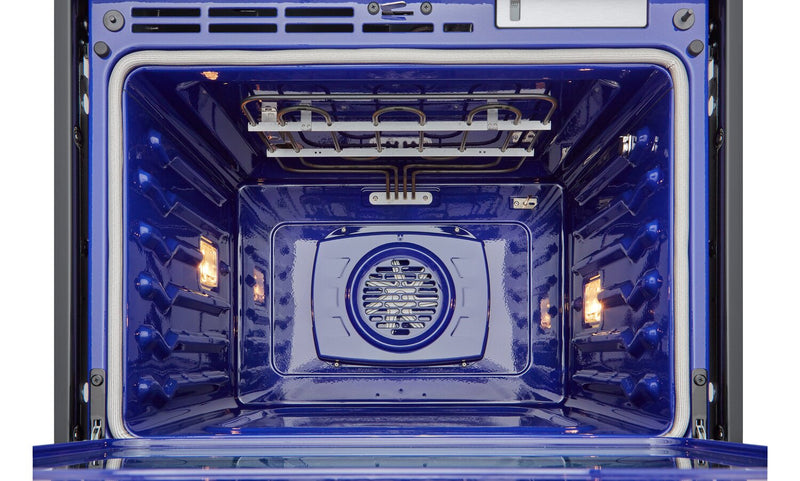 LG 30\" 6.4 Cu. Ft. Electric Combination Wall Oven with True Convection - Smudge Proof Stainless Steel - WCEP6427F