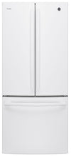 Profile 30\" 20.8 Cu. Ft. French-Door Refrigerator - White - PNE21NGLKWW
