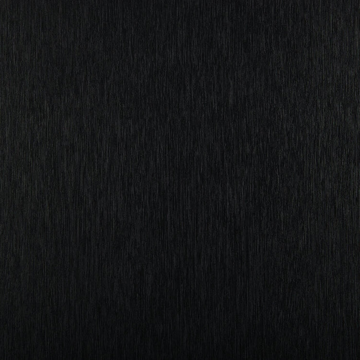 Beau Bedside 2-Drawer Nightstand, 21.7\"W x 24.6\"H, Modern - Black & Silver