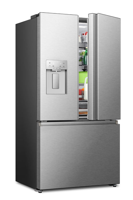 Hisense 36\" 22.4 Cu. Ft. French-Door Refrigerator - Stainless Steel - RF225C3CSEI