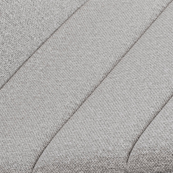 Jovi Counter-Height Stool with Linen-Look Fabric, Wood - Grey