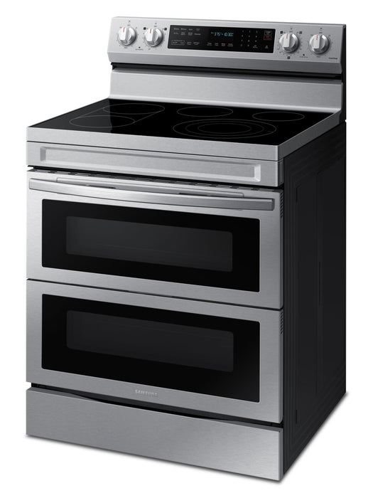 Samsung 6.3 Cu. Ft. Smart Electric Free Standing Range with Air Fry - Stainless Steel - NE63A6751SS/AC