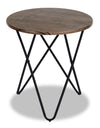 Spencer 20\" Accent Table - Brown