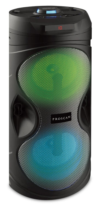 Proscan LED Light Up Bluetooth Speaker