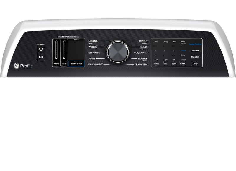 Profile 6.2 Cu. Ft. Top-Load Washer with Microban - PTW700BSTWS