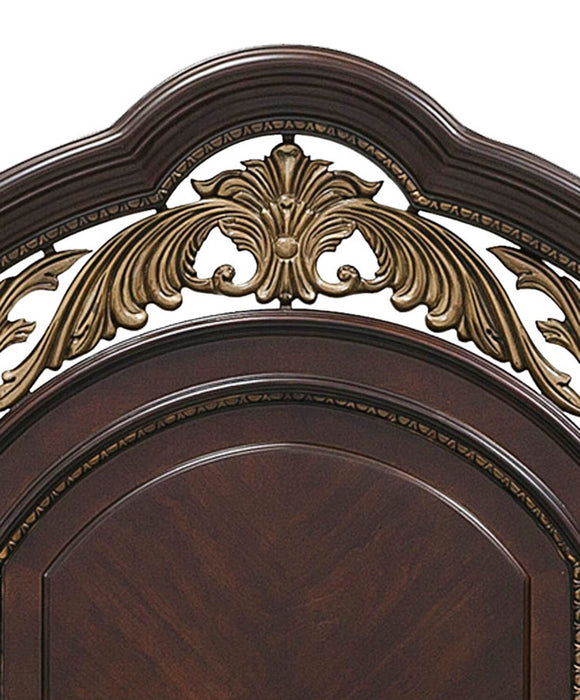 Wynn Panel Bed, Cherry Brown - King Size