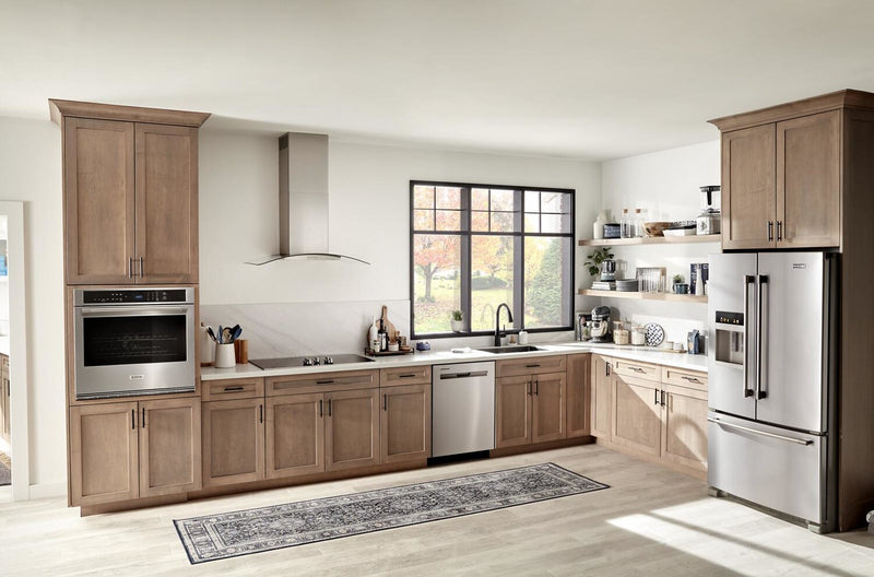 Maytag 27\" 4.3 Cu. Ft. Electric Single Wall Oven with True Convection - Fingerprint Resistant Stainless Steel - MOES6027LZ