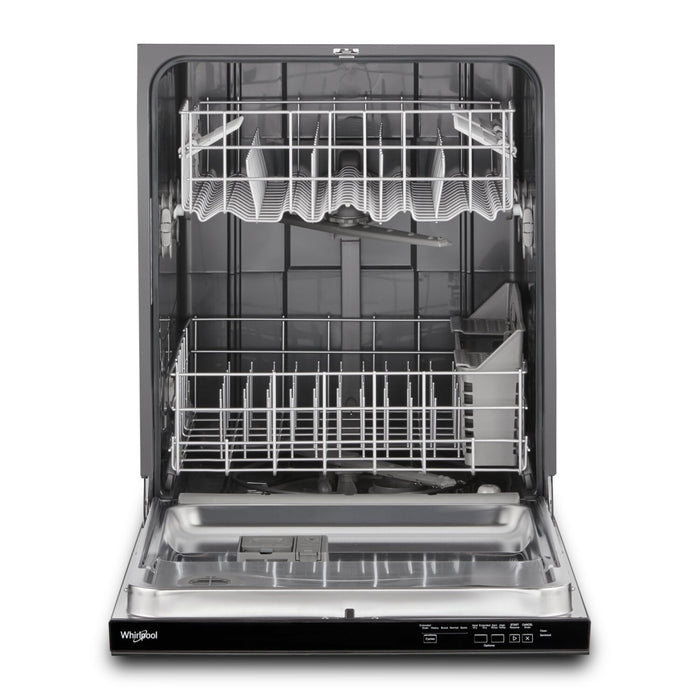 Whirlpool 24\" 55 dBA Built-In Top-Control Dishwasher - Black - WDP540HAMB