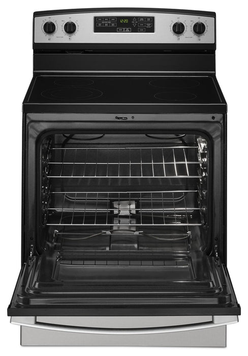 Amana 4.8 Cu. Ft. Electric Range with Self-Clean - Stainless Steel - YAER6603SMS