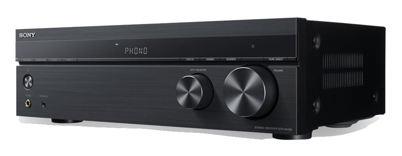 Sony 2-Channel Stereo Receiver with Phono Input and Bluetooth - STRDH190