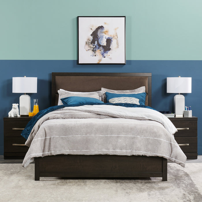 Stripes 3-Piece King Comforter Set - Grey