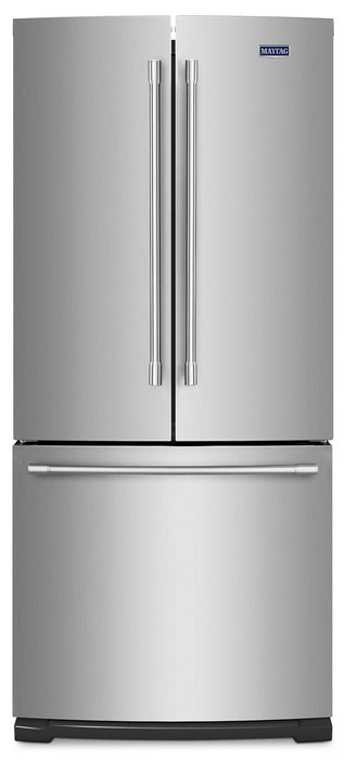 Maytag 30\" 19.6 Cu. Ft. French-Door Refrigerator - Fingerprint Resistant Stainless Steel - MFB2055FRZ