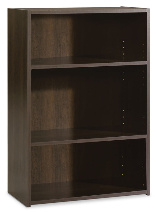 Boston 24.75\" 3-Shelf Bookcase - Cinnamon Cherry