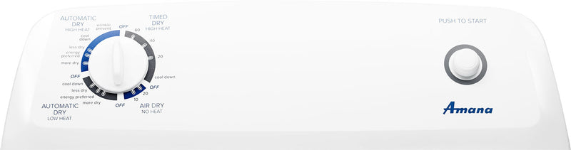 Amana 6.5 Cu. Ft. Gas Dryer - White - NGD4655EW