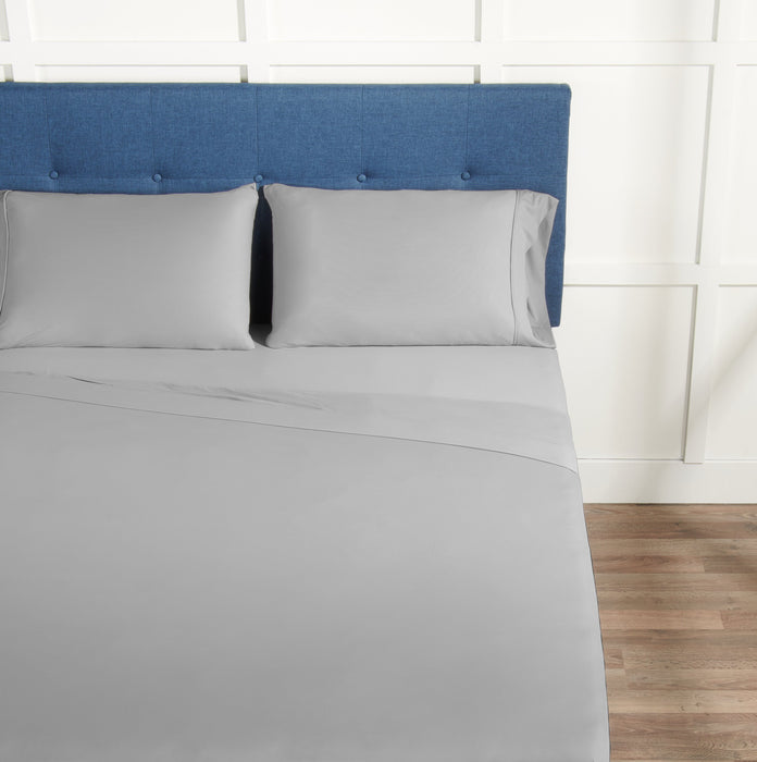 BEDGEAR Ver-Tex™ Performance 5-Piece King Split Sheet Set - Light Grey