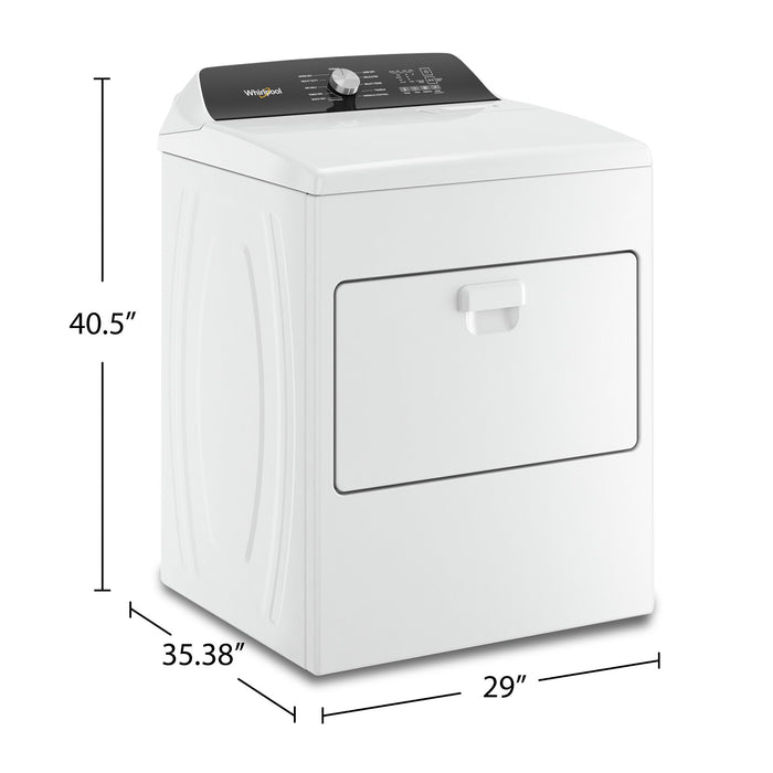 Whirlpool 7 Cu. Ft. Gas Dryer - White - WGD5010LW
