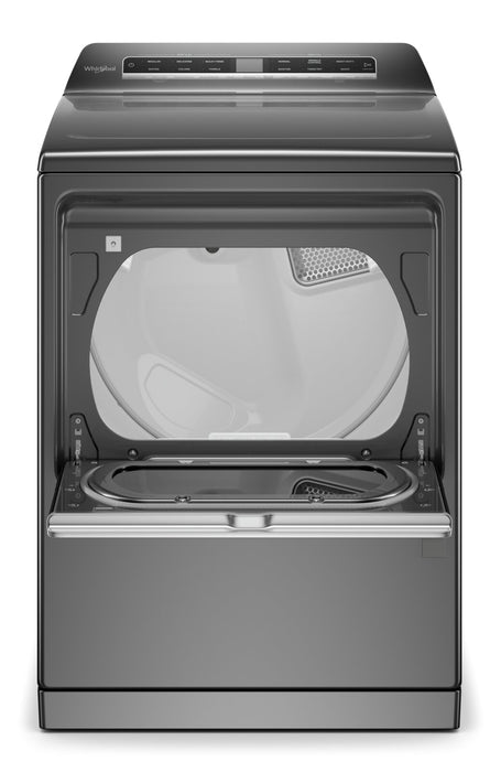 Whirlpool 7.4 Cu. Ft. Smart Electric Dryer with Steam - Chrome Shadow - YWED7120HC