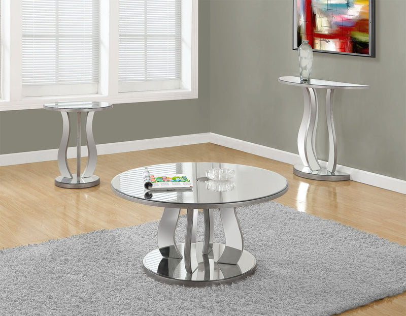 Laurel 20\" Glam End table - Mirrored