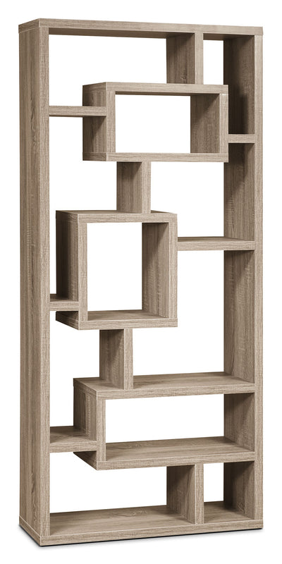 Florence Bookcase – Grey - Modern style Bookcase in Grey