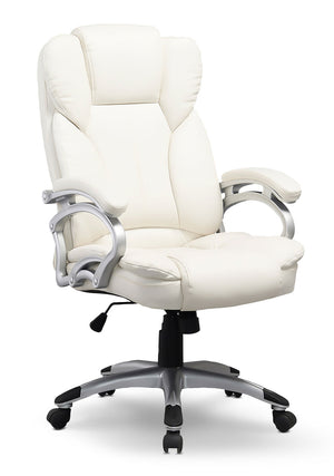Lodwig Deluxe Office Chair - White