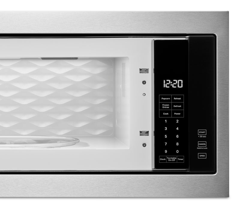 Whirlpool 1.1 Cu. Ft. Built-In Microwave with 900 Watts Cooking - Stainless Steel - YWMT50011KS