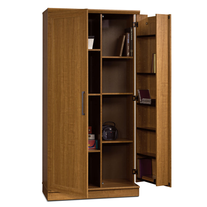 Franklin 35.35\" Storage Cabinet - Sienna Oak