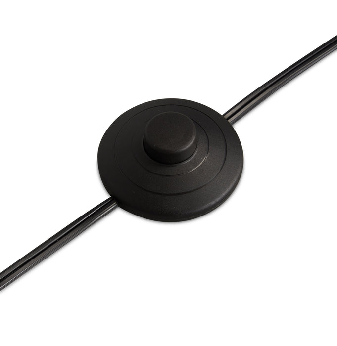 Zeus 72\" Matte Black LED Floor Lamp