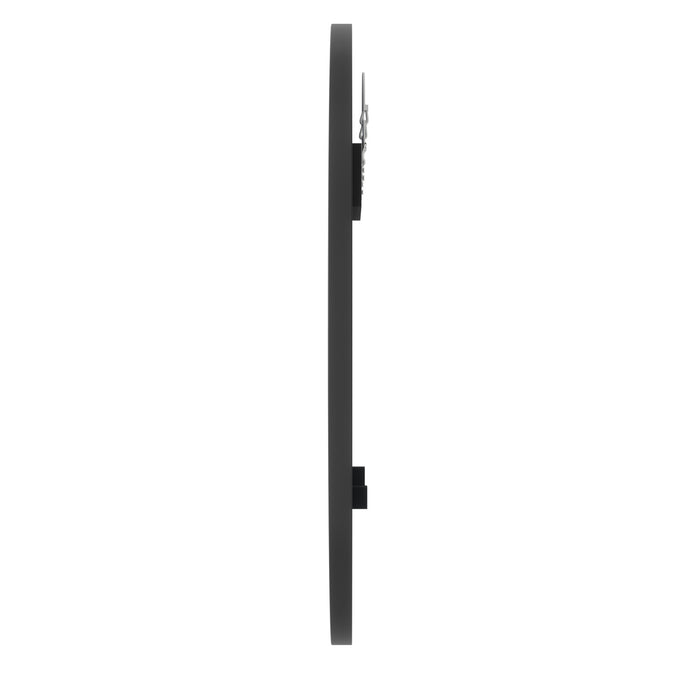 Umbra Hub Decorative Round 24\" x 24\" Wall Mirror - Black