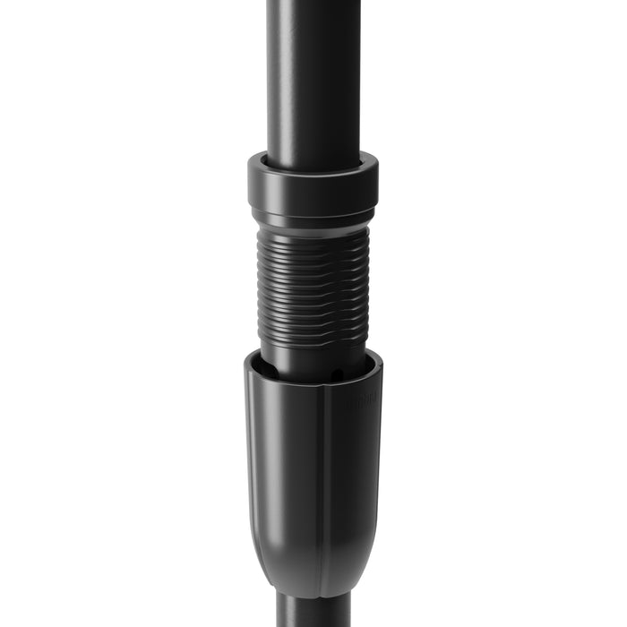 Umbra Anywhere Matte Black Expandable Curtain Rod and Room Divider - 36\"-66\" 