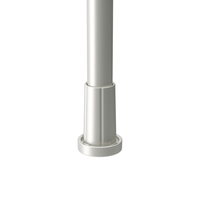 Umbra Anywhere Metallic Nickel Expandable Curtain Rod and Room Divider - 36\"-66\" 