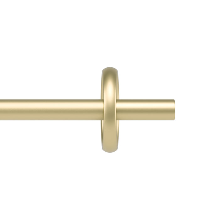 Umbra Ringlet Gold Expandable 1\" Curtain Rod - 42\"-120\" 