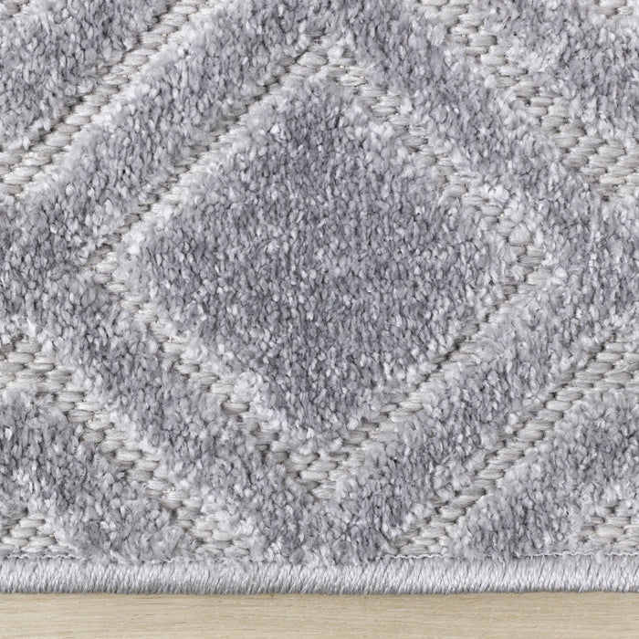 Oslo Modern Textured Area Rug - 6'7\" x 9'6\"