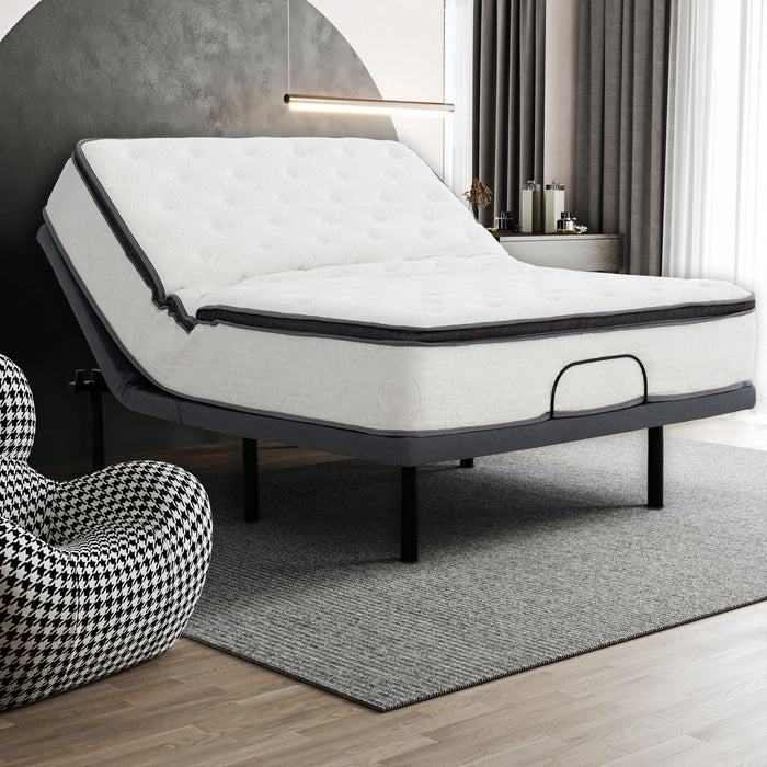 Holloway Adjustable Bed Base with USBs and Wireless Remote - Queen