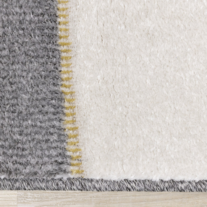Kids Polar Bear Rabbit Area Rug - 5'3\" x 7'7\"