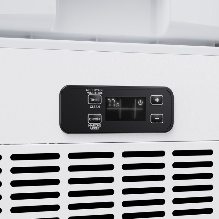Forno Cristallo 15 Inch Freestanding/Undercounter Ice maker, 79.4 lbs, White- FIMBI7313-15WHT Ice Maker