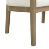 Rattan 47.5 Inch Rattan Upholstered Loveseat with Hand-Woven Backrest, Beige, Natural Ash | Rattan Causeuse Rembourree en Rotin 47.5 po avec Dossier Tisse Main, Beige, Frene Naturel
