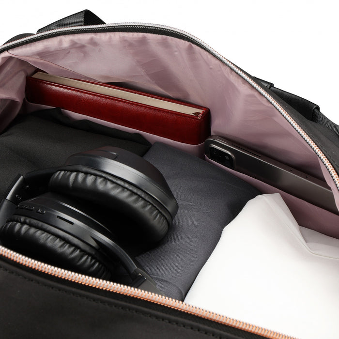 Swissdigital KATY Rose Duffel Bag – 34L, Water-Repellent, 2-Year Warranty, Eco-Friendly, Large Capacity, Travel Essential