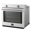 Forno Vomero 30" Single Wall Oven in White, 5 cu.ft. Convection Oven - FBOEL1370-30WHT | Four mural simple Vomero 30 po, blanc, four a convection de 5 pi³ - FBOEL1370-30WHT