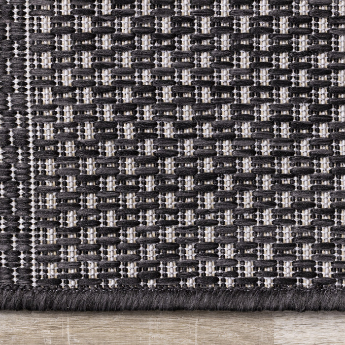 Jackson Striped Indoor/Outdoor Area Rug - 6'7\" x 9'6\"