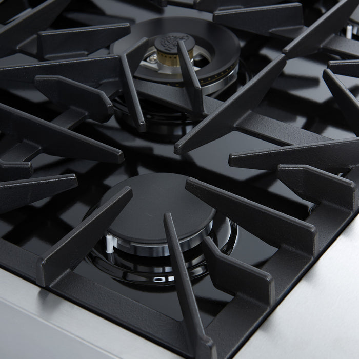 Forno Giovanni 30-inch Gas Range White, 4.32 cu.ft, -FFSGS6274-30WHT