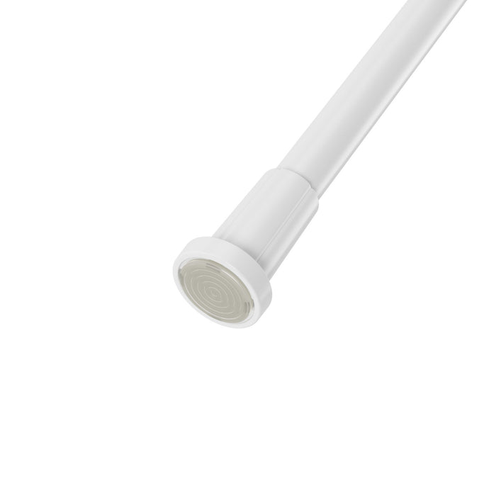 Umbra Anywhere White Expandable Curtain Rod and Room Divider - 36\"-66\" 