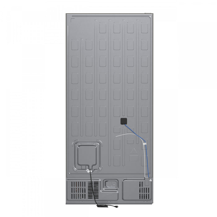 Forno Milano 60-Inch Side-by-Side Refrigerator in Stainless Steel, 34.4 cu.ft - FFFFD1787-60S