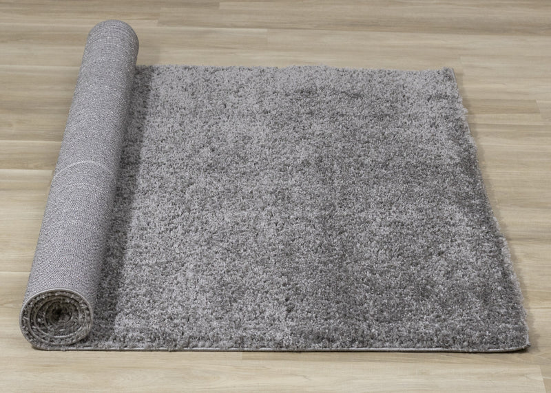 Taylor Dark Grey Comfort Shag Rug, 6'7\" x 9'6\" Indoor Area Rug